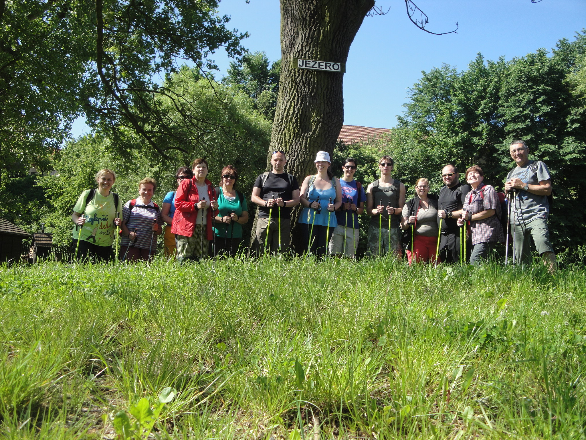 Květnový nordic walking víkend ve Všetatech