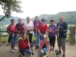 Nordic walking v Přívorech a na Malé Skále