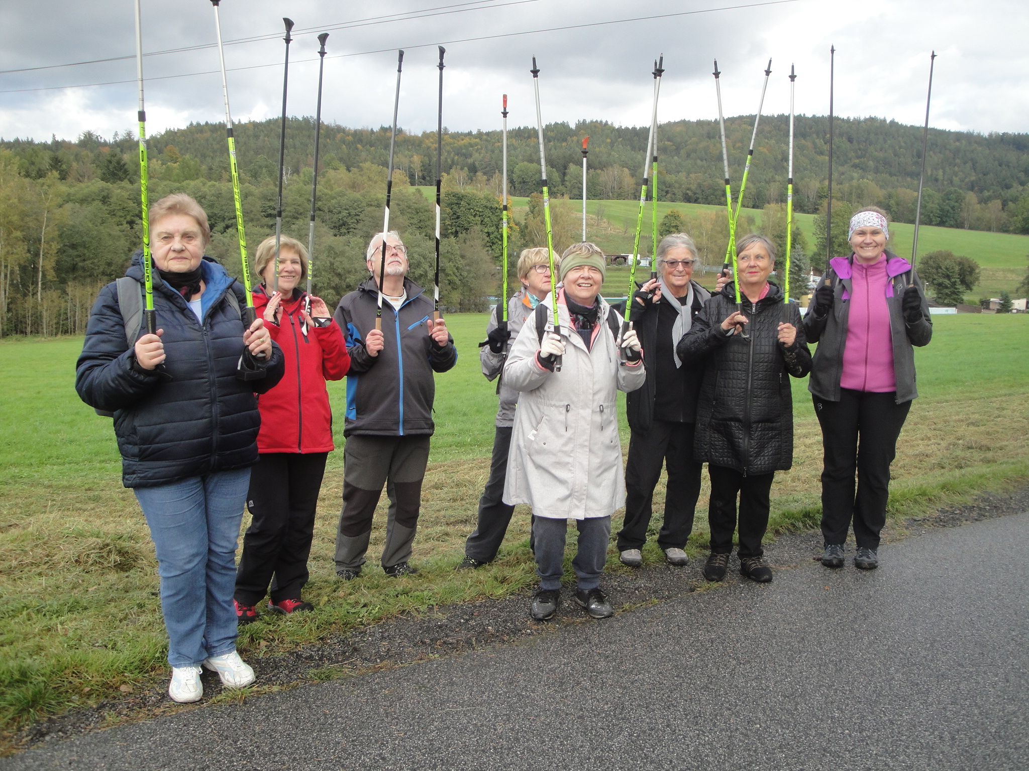 Centrum RoSa Liberec zahájilo pravidelné nordic walking procházky