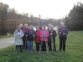 Nordic walking kolem přehrady Harcov