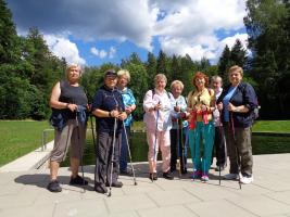 Centrum RoSa nordic walking pro začátečníky červenec 2022 - Lesní koupaliště