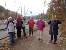 Centrum RoSa nordic walking pro začátečníky listopad 2022 – přehrada Harcov